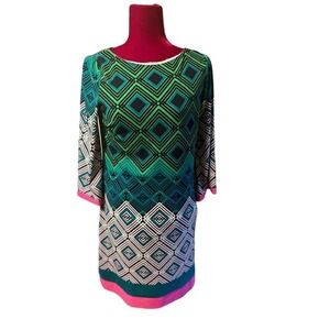 Eliza J Green dress sz 10